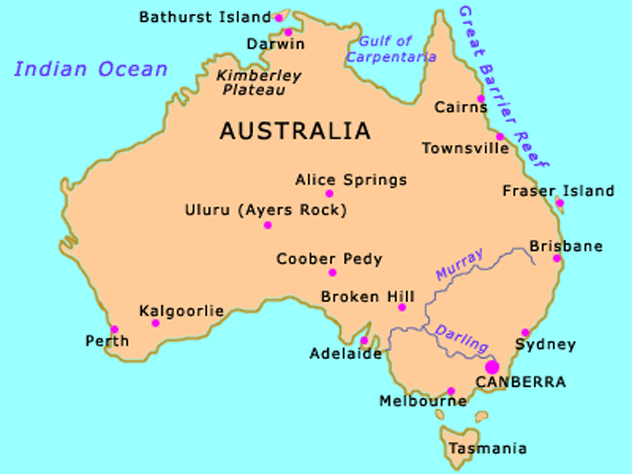 Fraser Island Map
