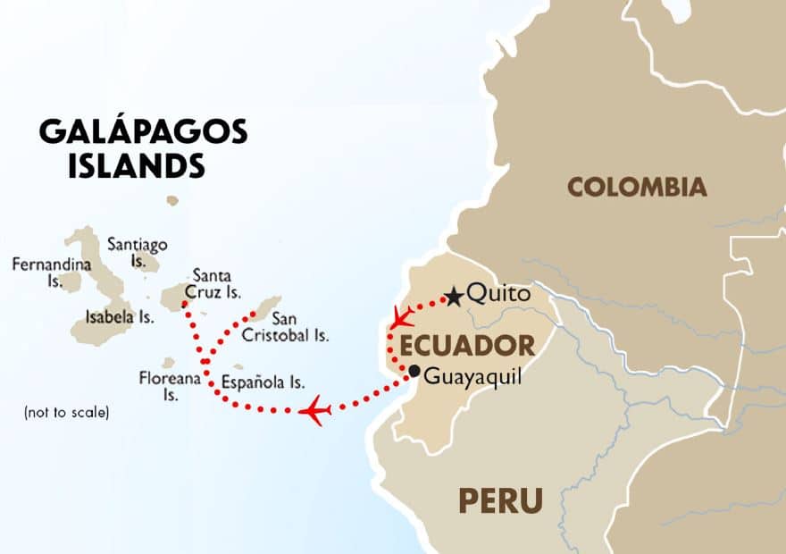 How to fly to the Galagapos Isalnds