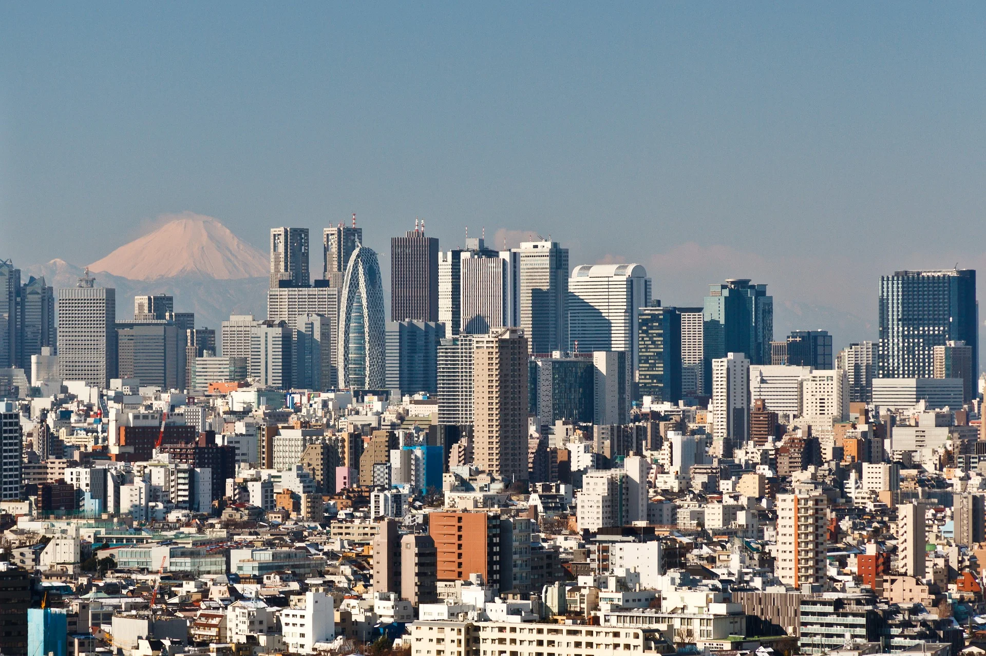 Mount Fuji from Tokyo