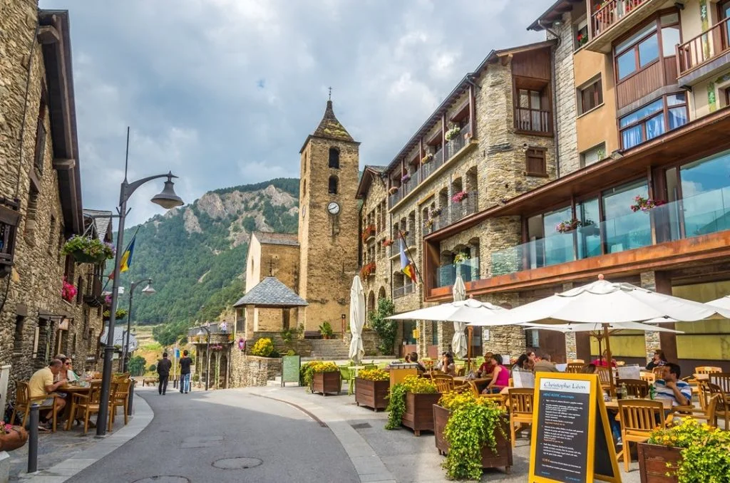 The village or Ordino