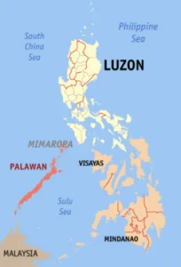 Palawan Islands Map