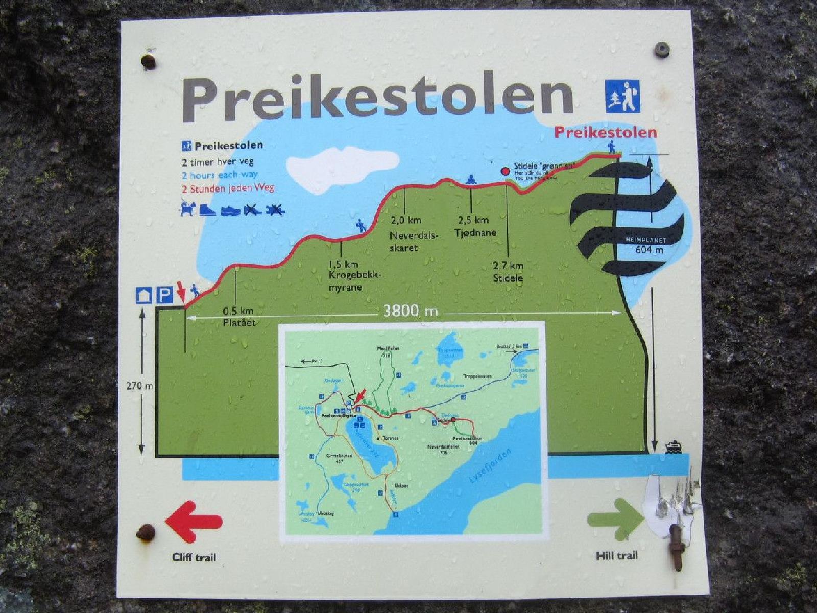 The Preikestolen Hike