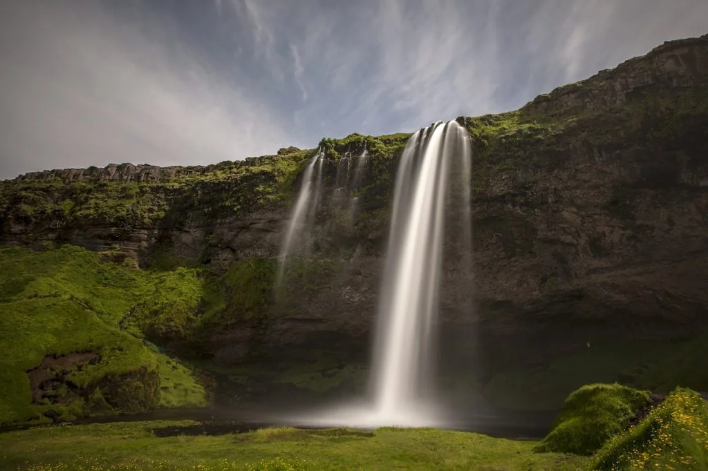 Selijalandsfoss Waterfall Iceland