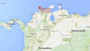 Tayrona Parl Location, Colombia