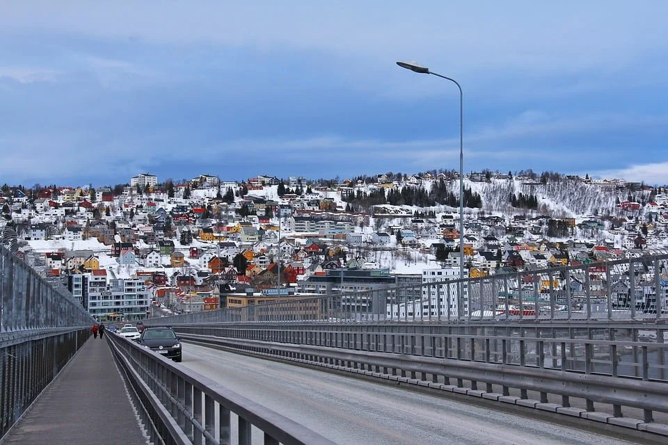 Tromso Bridge Norway