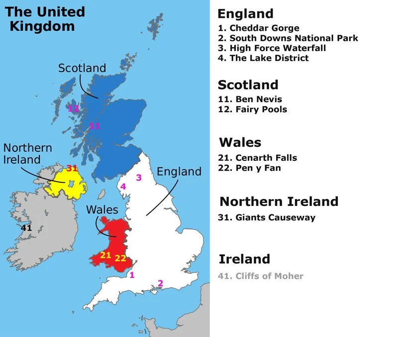 Pen y Fan Map