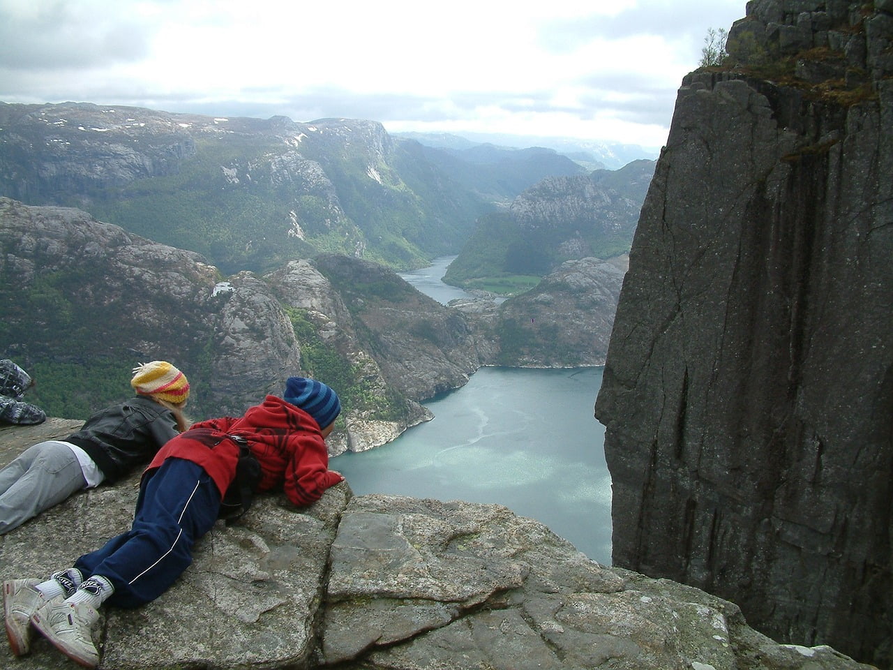 Visiting Pulpit Rock with Children