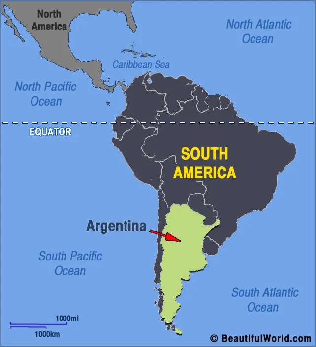argentina-south-america-map
