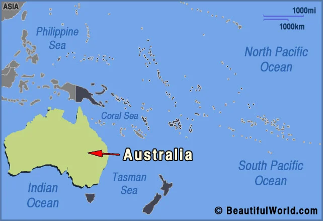 australia-oceania-map