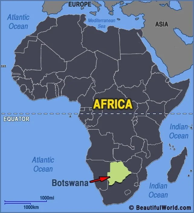 botswana-africa-map