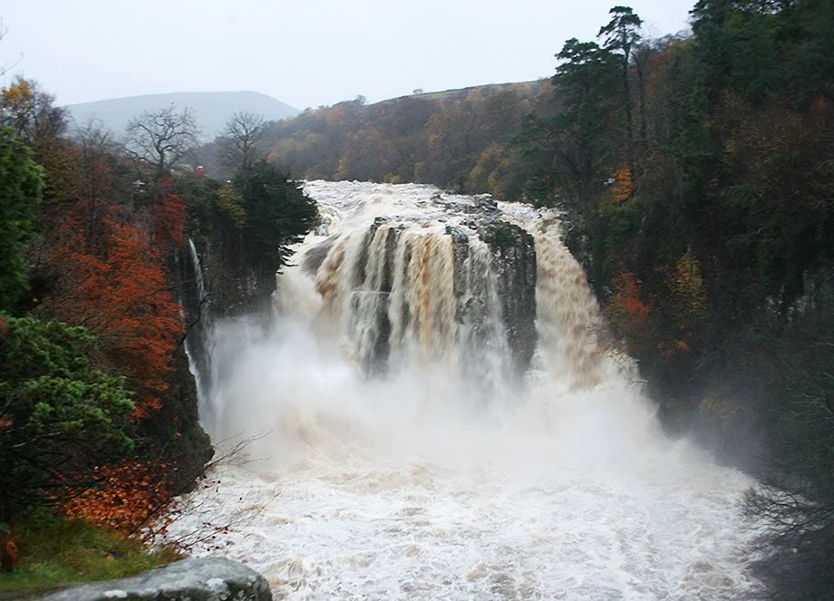 High Force Waterfall In Full Flow