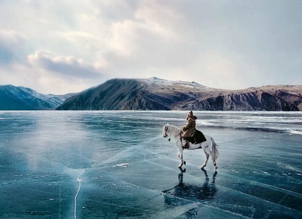 For a period of 85 days, it is safe to drive over the frozen lake surface.