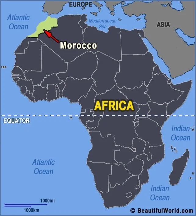 morocco-africa-map