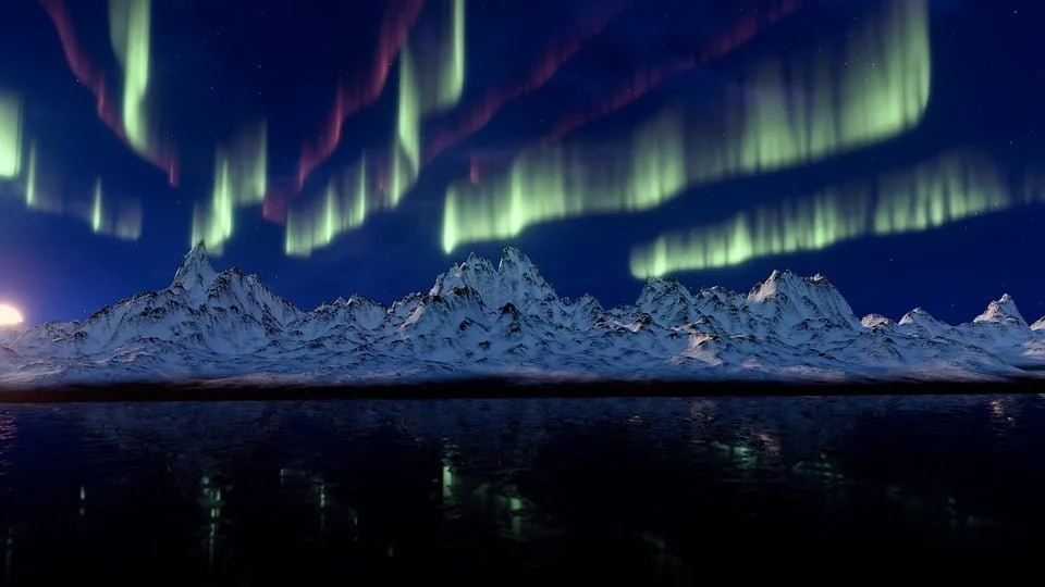 Northern lights or Aurora Borealis