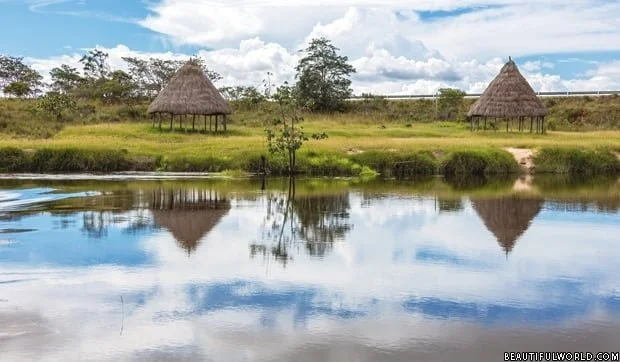 Tranquil River in Canaima National Park
