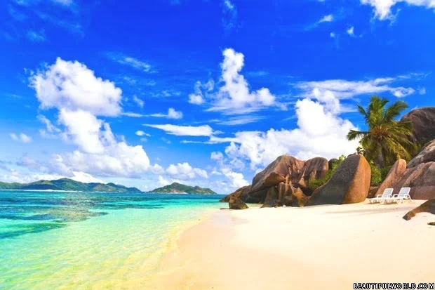 Seychelles Golden Beach