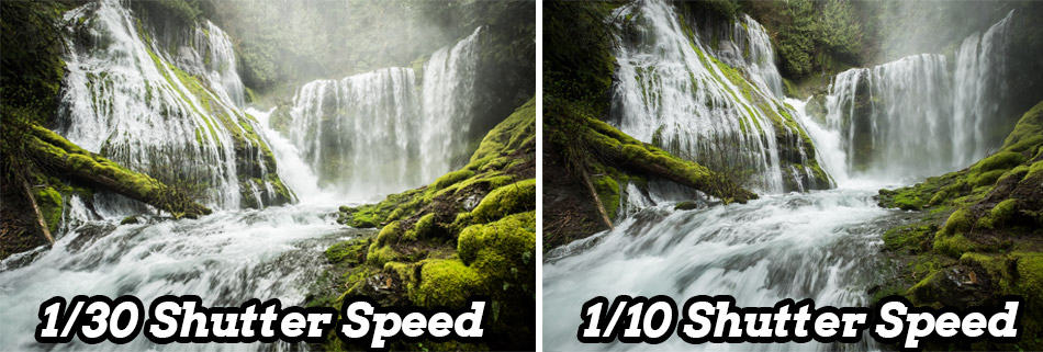 Shutter speed example