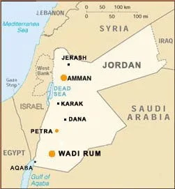 Wadi Rum Map