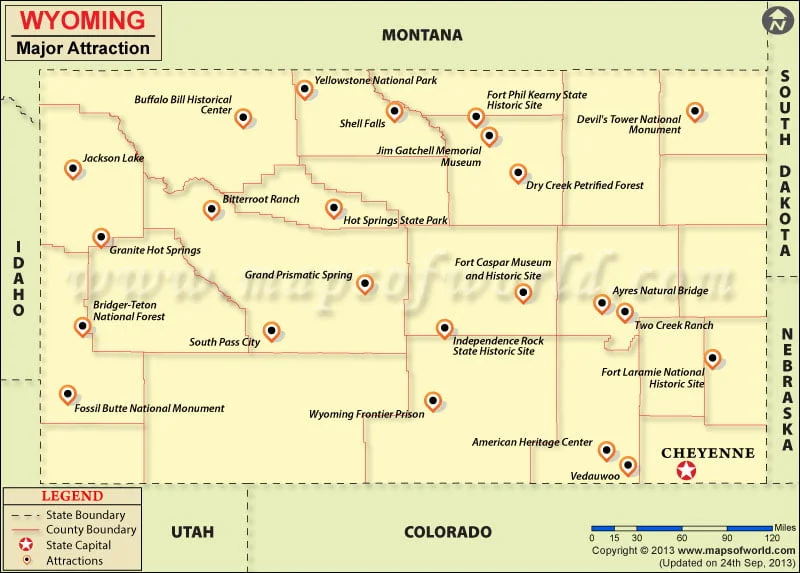 Wyoming tourist attractions
